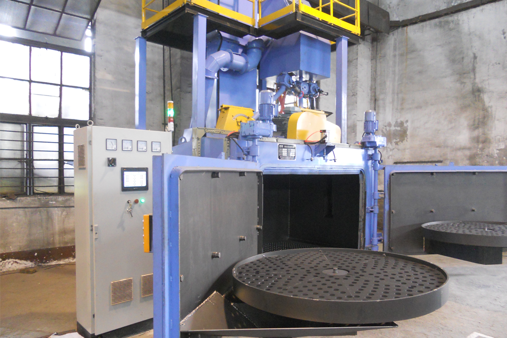 disa rotary table 抛丸机