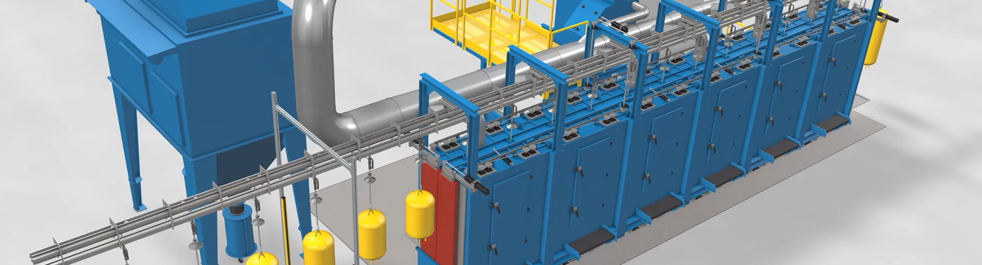 inner surface of boilers 抛丸机7